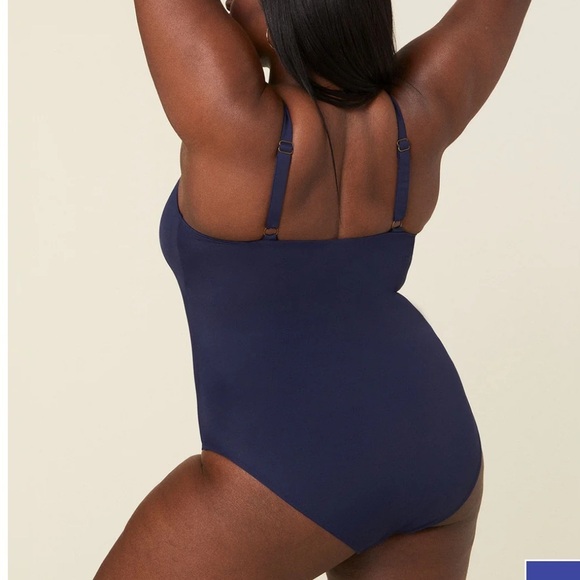 Andie The Amalfi One Piece Swimsuit Navy plus size XXXL NWT - Picture 2 of 8